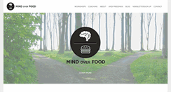 Desktop Screenshot of mindoverfood.com